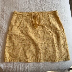 American Eagle Floral Mini Skirt